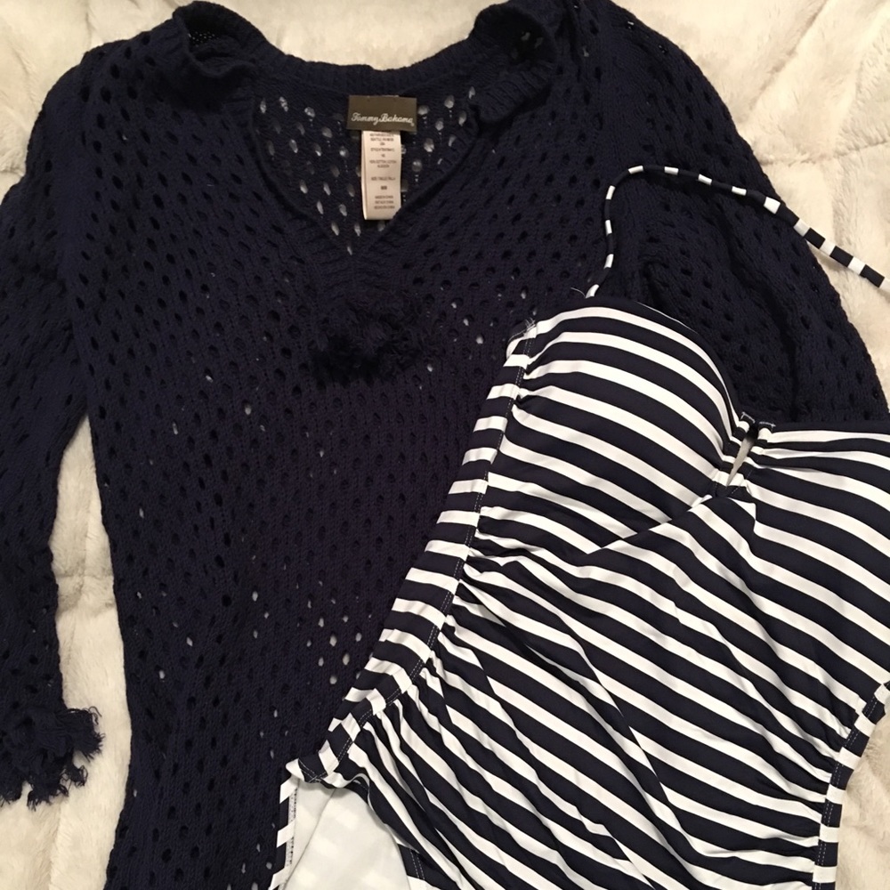 Bundle! Swimsuit and Cover-Up: Tommy Bahama